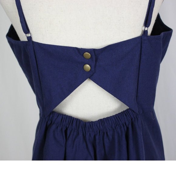 ๐ฅHP๐ฅNWOT Pixley Blue Fit & Flare Dress Large - Picture 5 of 8